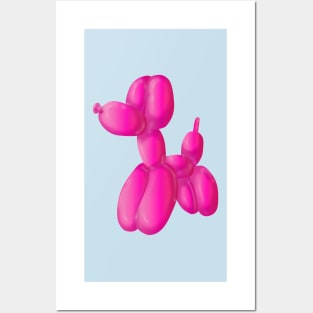 Pink Poodle Posters and Art